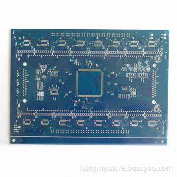 FR4 Rigid PCB with Blue Solder Mask and HASL Finish